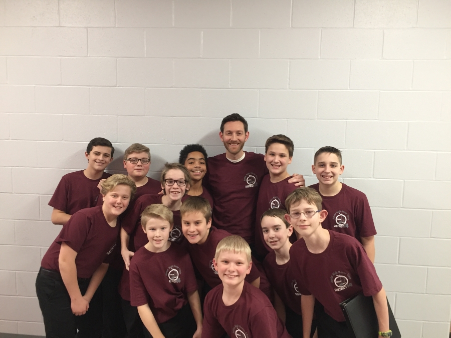 boys middle school choir